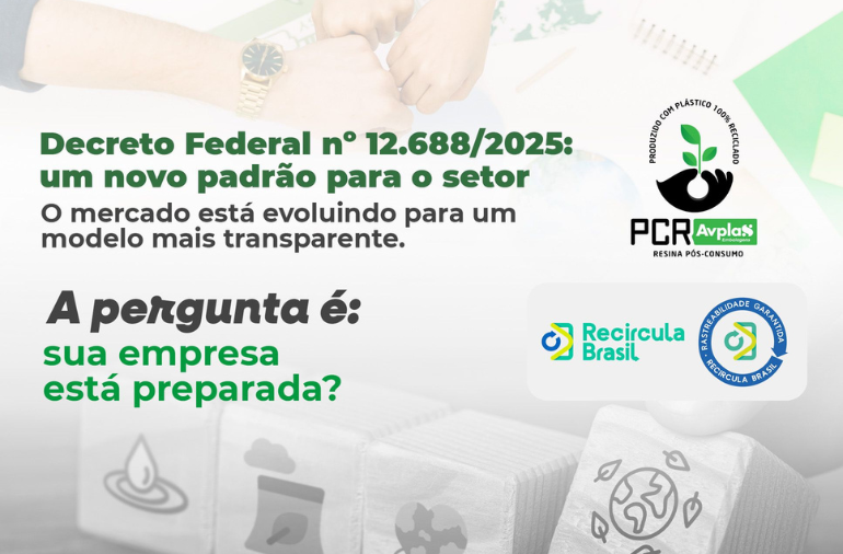 Embalagens PCR para o setor têxtil: sua marca está pronta para o Decreto 12.688/2025?